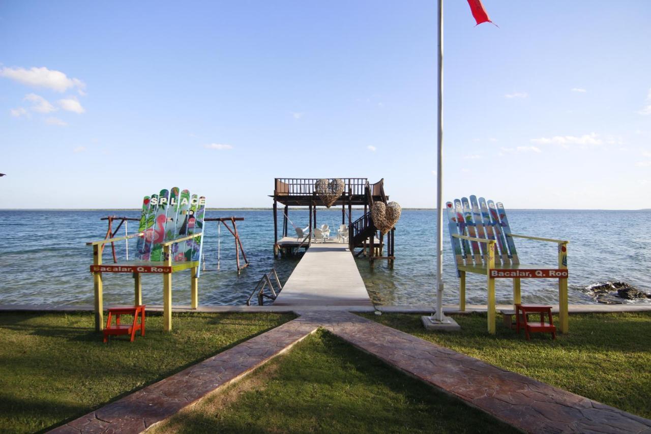 Coras Place Bacalar Lagoon Front Exterior photo