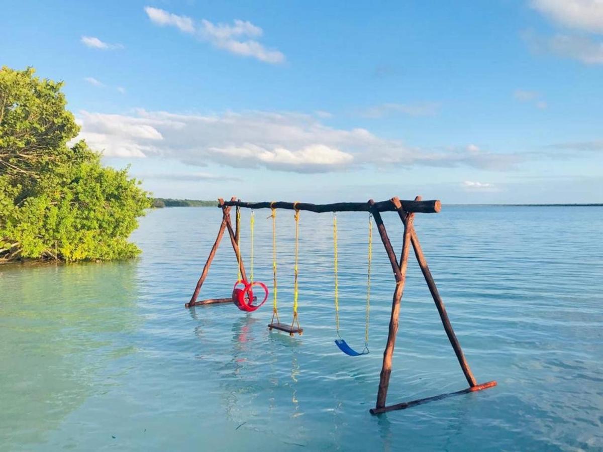 Coras Place Bacalar Lagoon Front Exterior photo