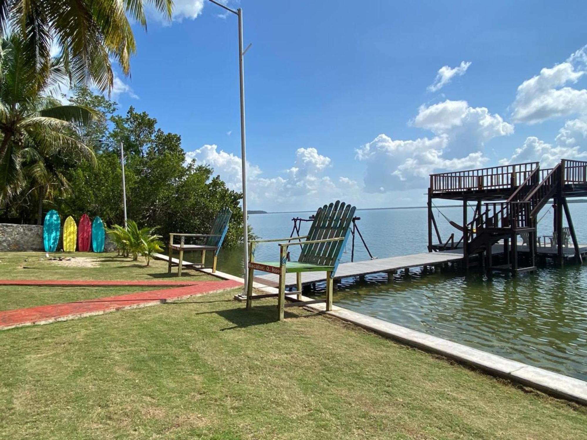Coras Place Bacalar Lagoon Front Exterior photo