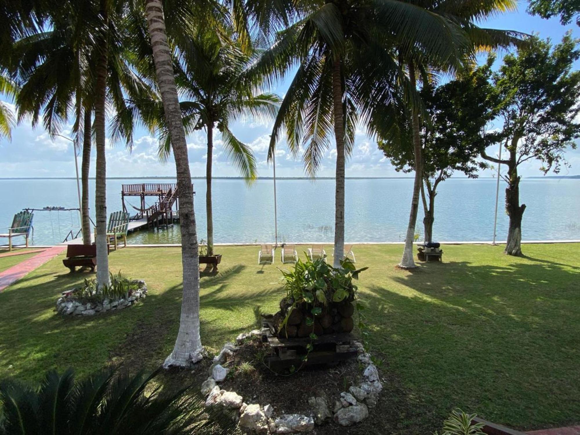 Coras Place Bacalar Lagoon Front Exterior photo