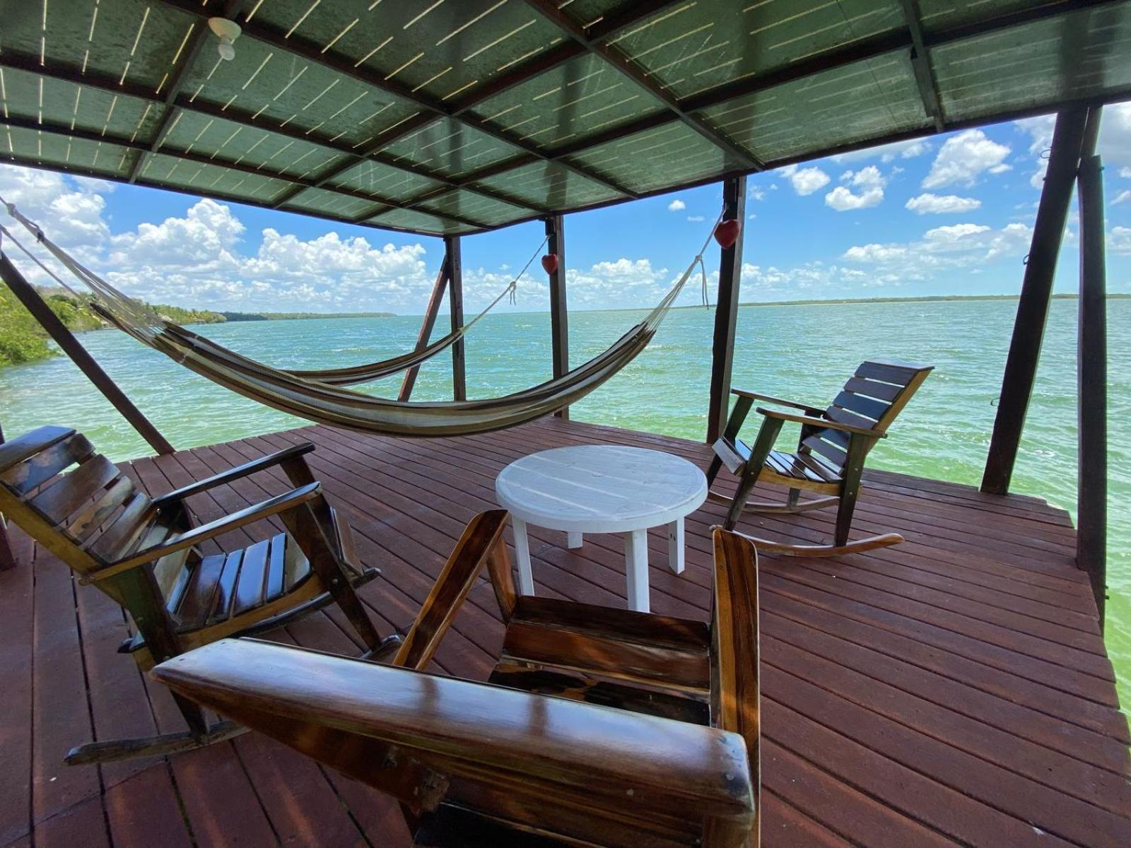 Coras Place Bacalar Lagoon Front Exterior photo